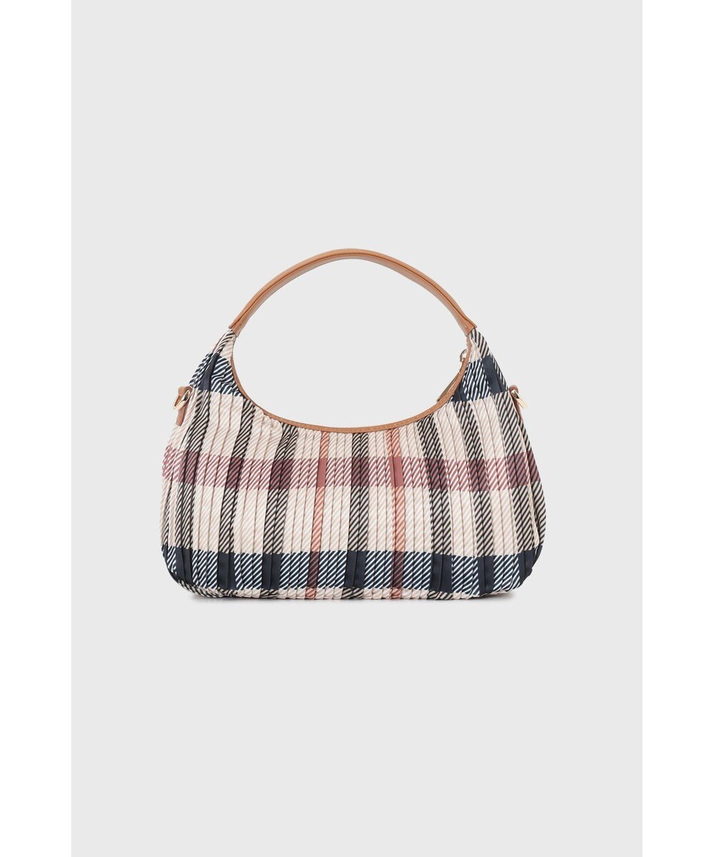 DAKS 【軽量】ポリエステル ハウスチェック 2WAYワンハンドルバッグ 