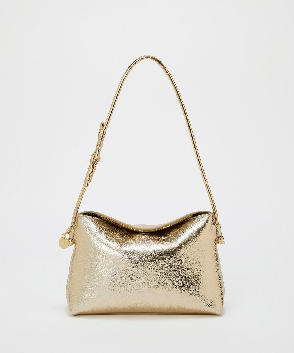 TOPKAPI 【TREASURE TOPKAPI】ソフトレザー フラップ ワンハンドル ショルダーバッグ 