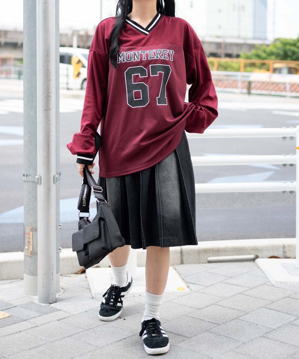 WEGO ナンバリングキリカエプルオーバー 