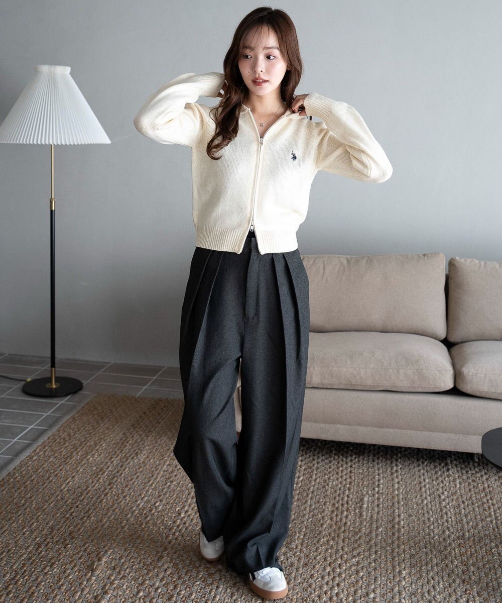 WEGO 【新色追加】別注USPOLOWZIPニットPK 