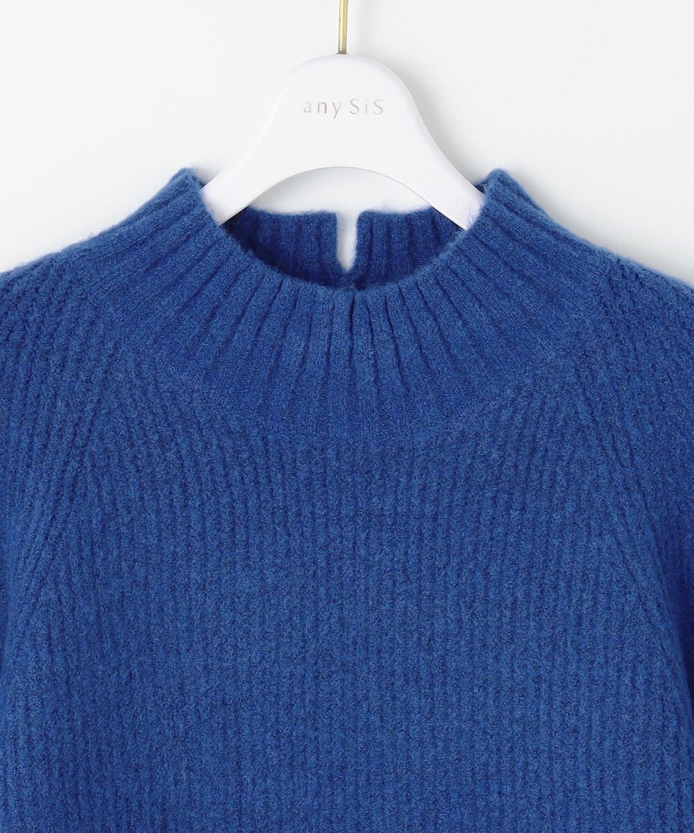 ANY SIS L ハイネックAir ニット 