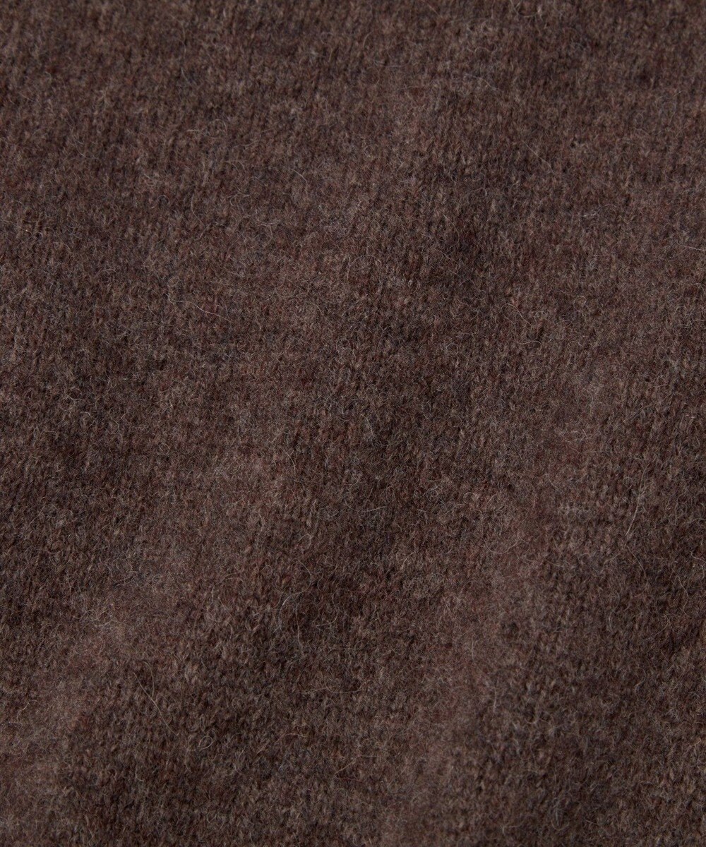 TOQUE 〈大草直子さんアドバイザー〉ベビーアルパカ×ウール縮絨ニットラグランスリーブ 