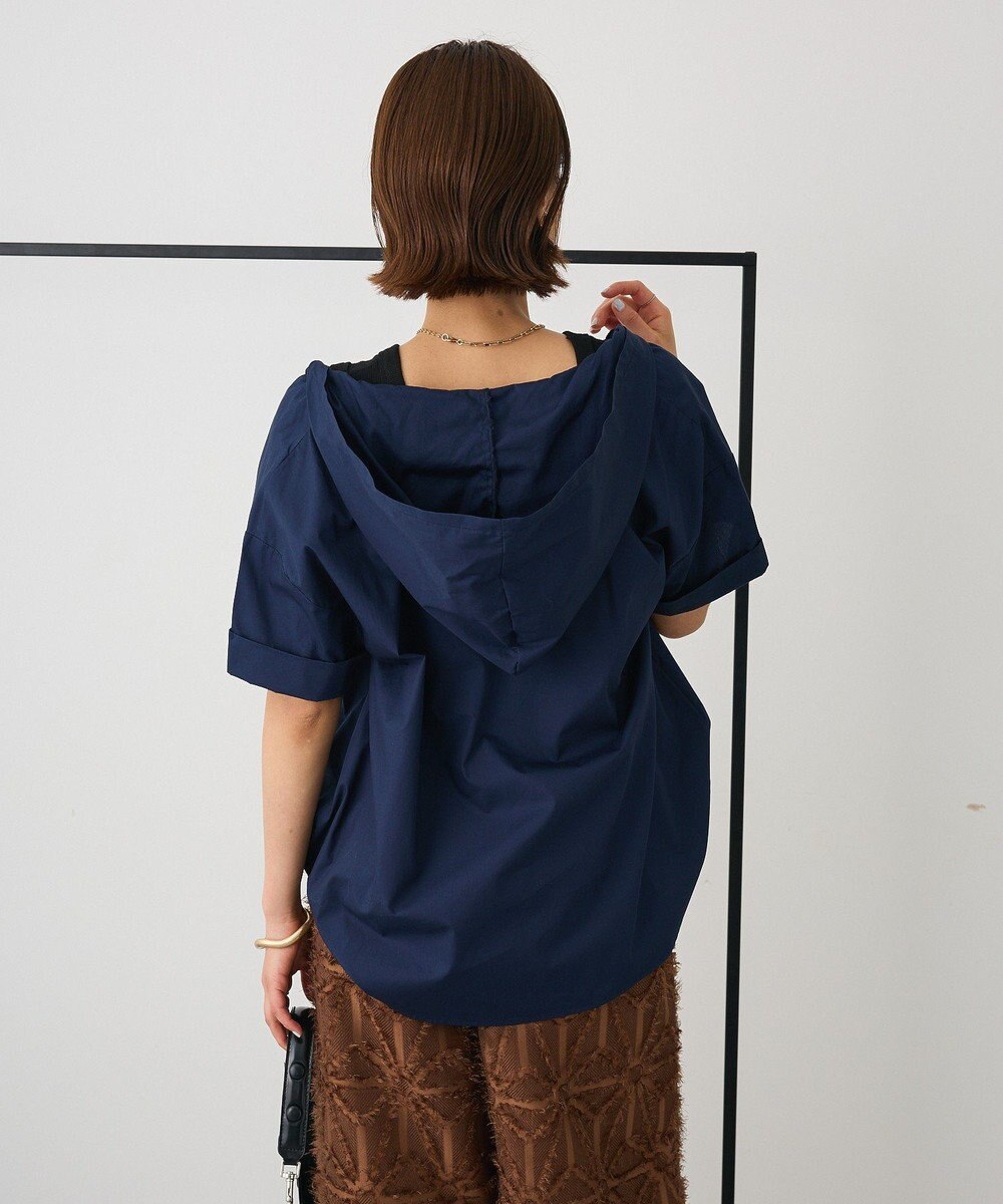 CRAFT STANDARD BOUTIQUE オーバーサイジングフード付きシャツ 