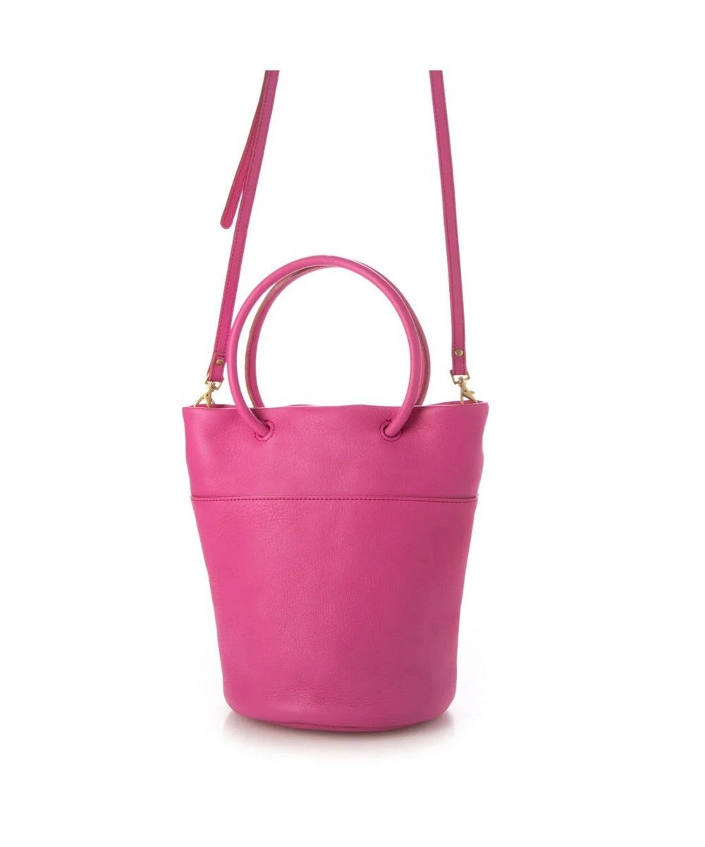 UNBILLION 【テレビ ドラマ着用アイテム】ペルケ perche / 姫路レザー丸手ハンドル2wayバケツバッグ 