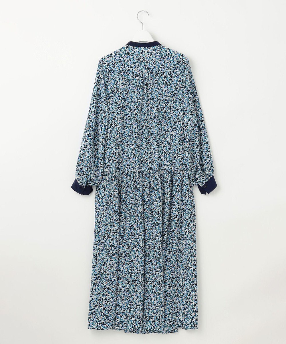 自由区 L 【洗える】フラワーペタルプリント ワンピース 