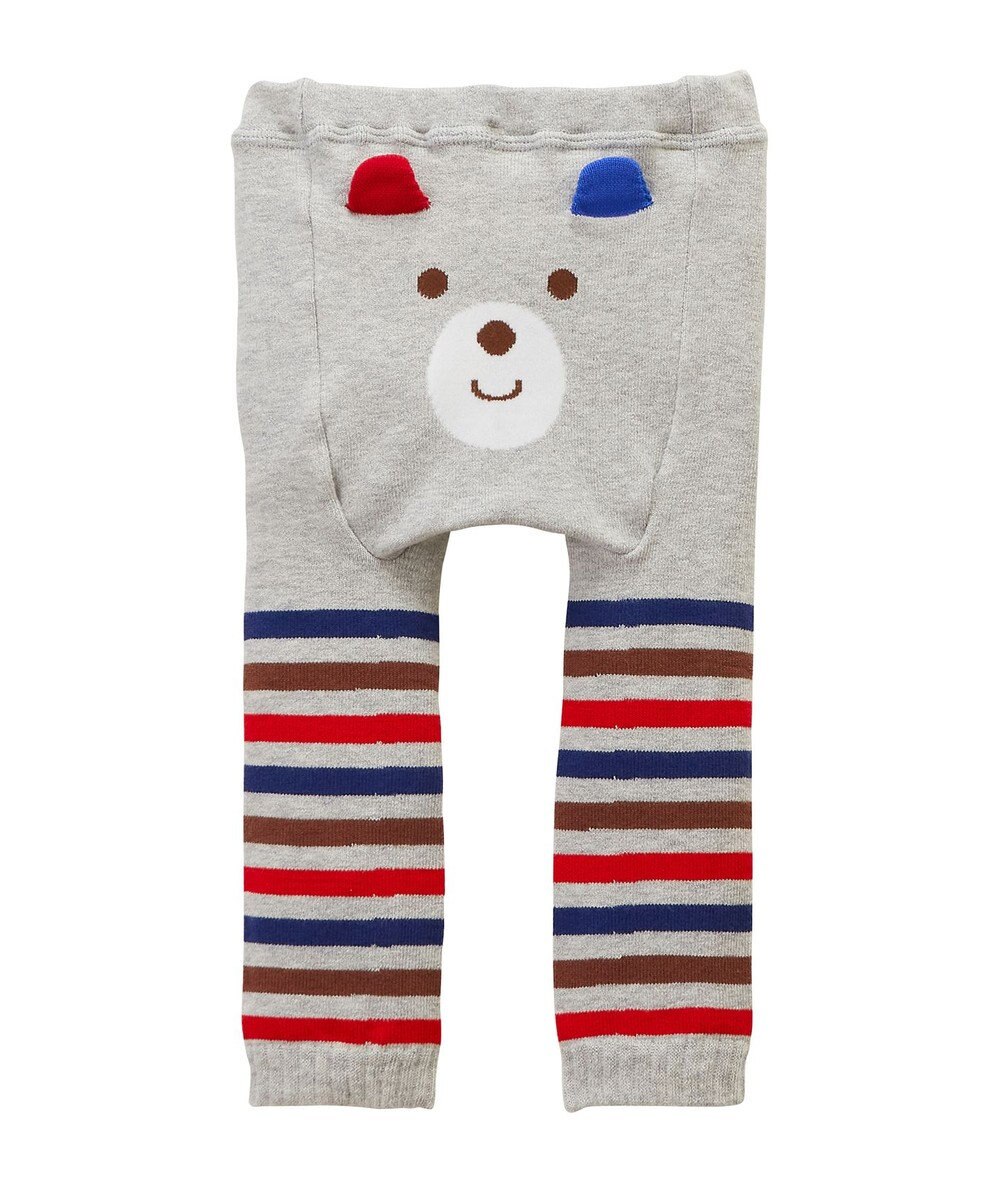 MIKI HOUSE HOT BISCUITS 【70-100cm】 顔ドン のびのび ベビースパッツ 