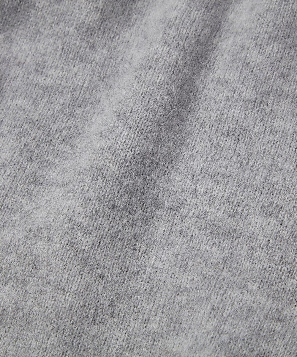 TOQUE 〈大草直子さんアドバイザー〉ベビーアルパカ×ウール縮絨ニットラグランスリーブ 