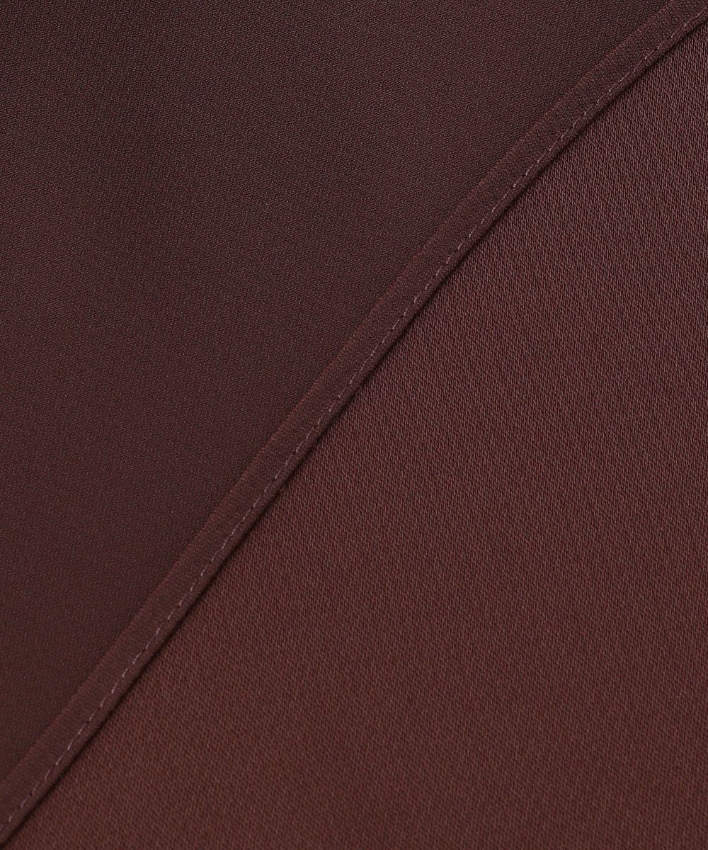 ICB 【接触冷感・UVケア・速乾・洗える】BackSatinAmunzen バンドカラーブラウス 