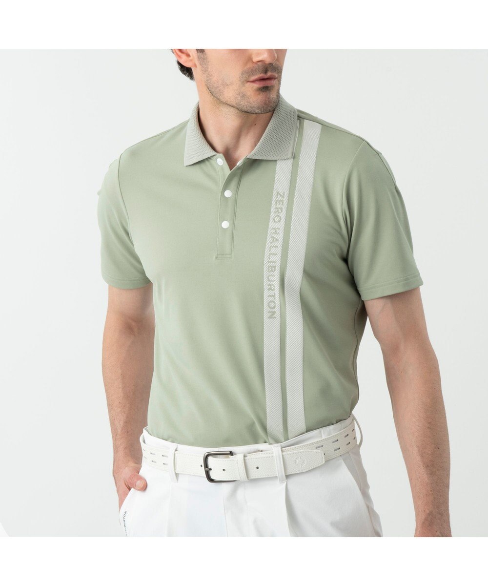 ZERO HALLIBURTON ダブルリブデザイン 鹿の子ポロシャツ ZHG-M6S4b 85188 