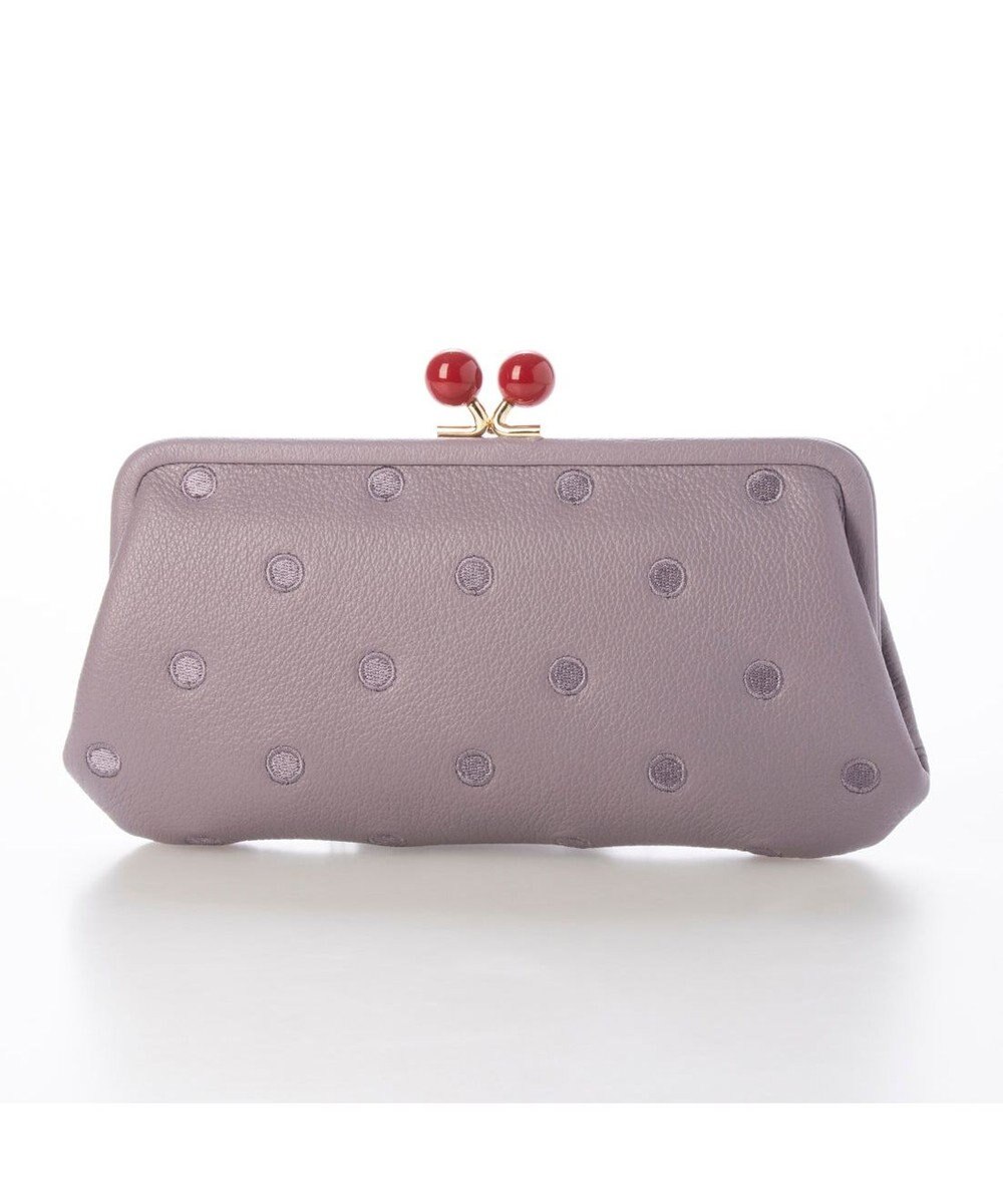 UNBILLION ペルケ perche / アクリル玉がま口長財布 