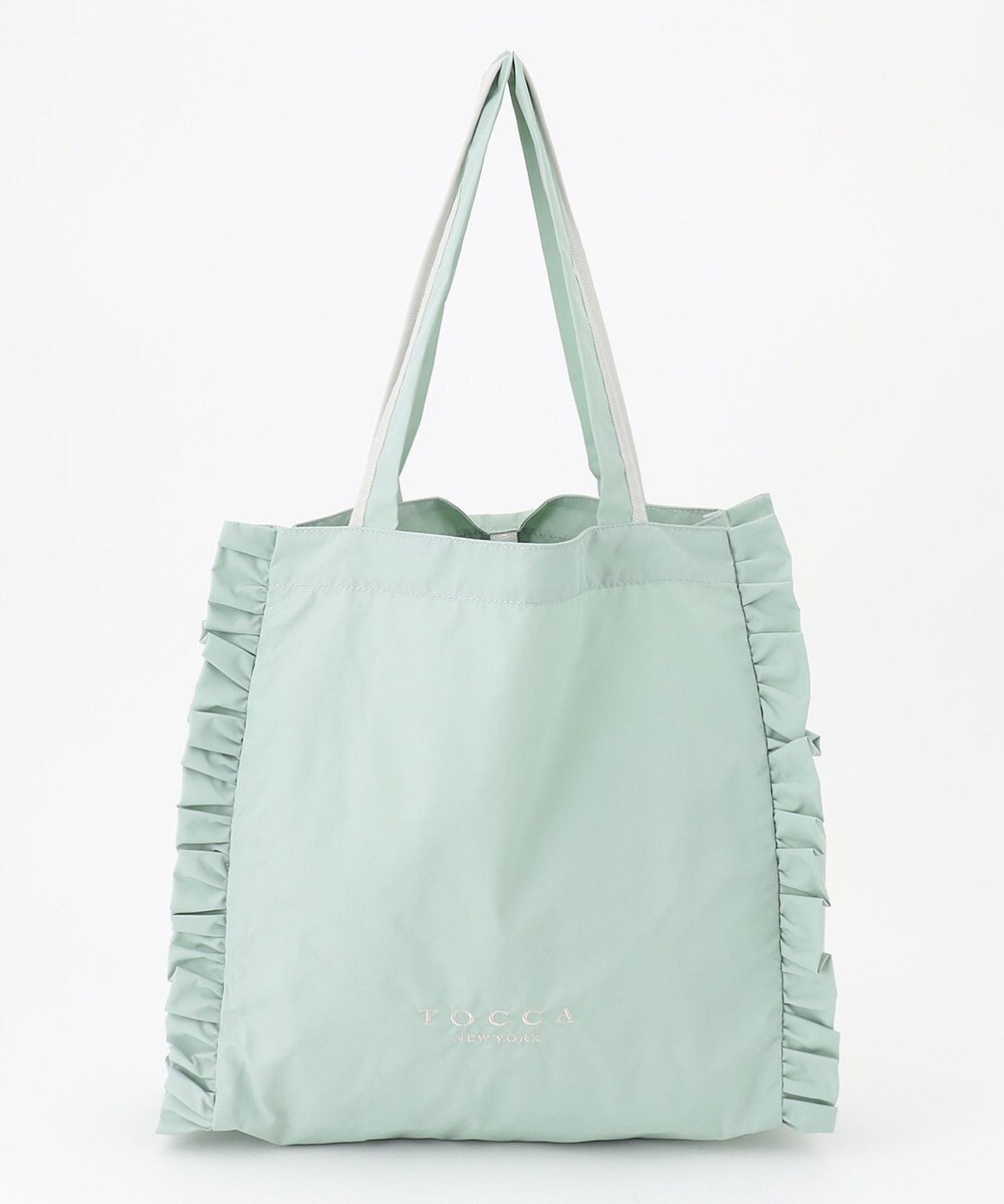 TOCCA 【大人百花掲載】【A4サイズ対応・折りたたみ可】TRIM WAVES SUBBAG サブバッグ 
