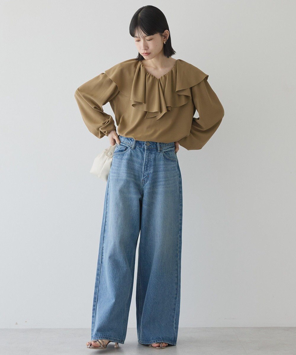 AMERICAN HOLIC フリルカラーブラウス 