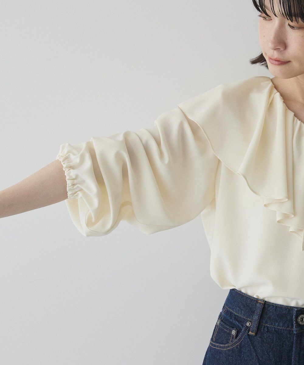 AMERICAN HOLIC フリルカラーブラウス 