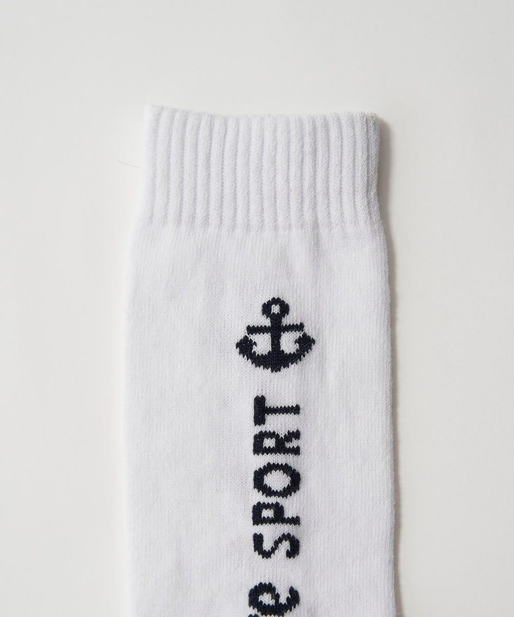 FILA GOLF／marie claire 【marie claire SPORT】ブランドロゴ入りニーハイソックス 