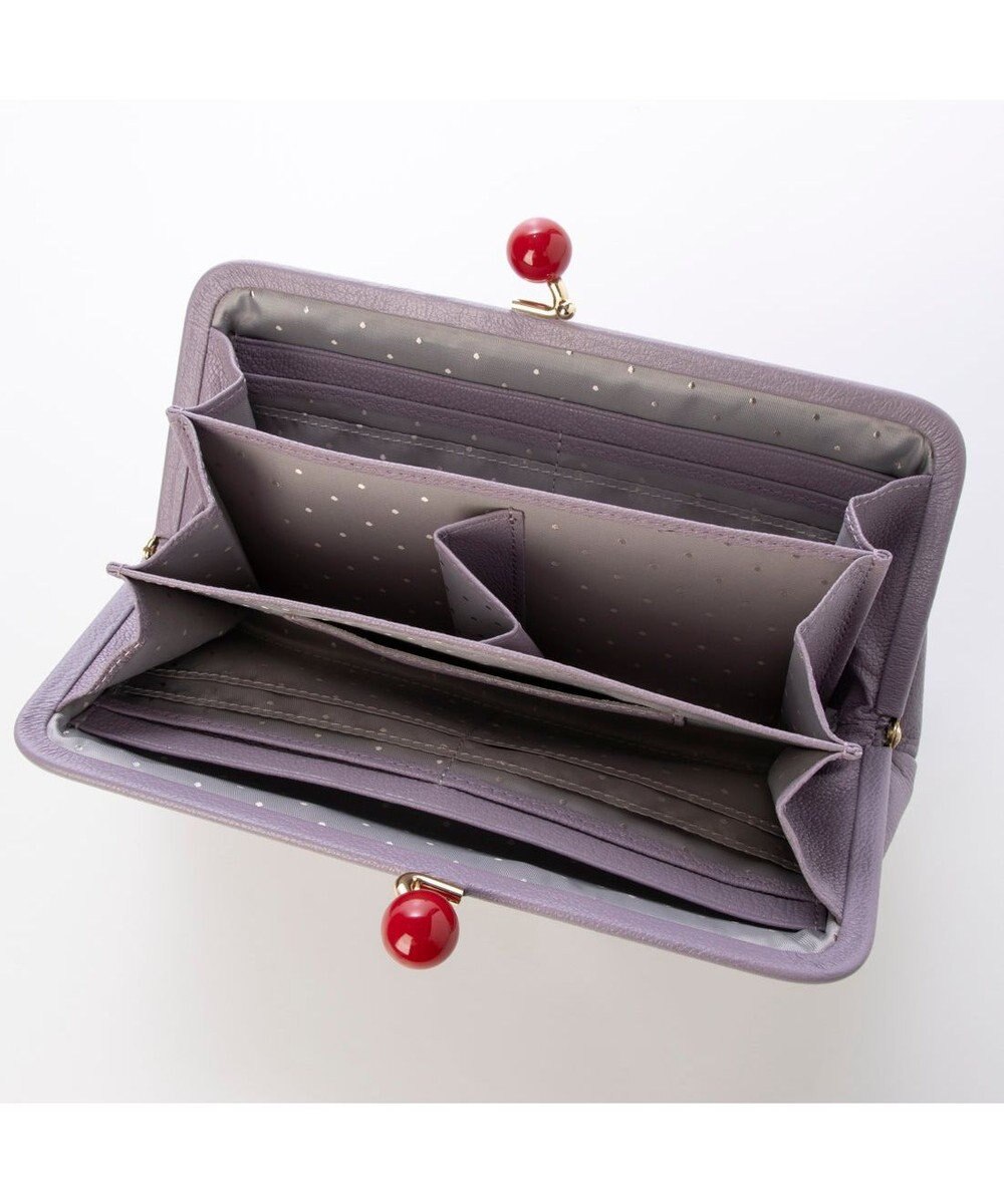 UNBILLION ペルケ perche / アクリル玉がま口長財布 