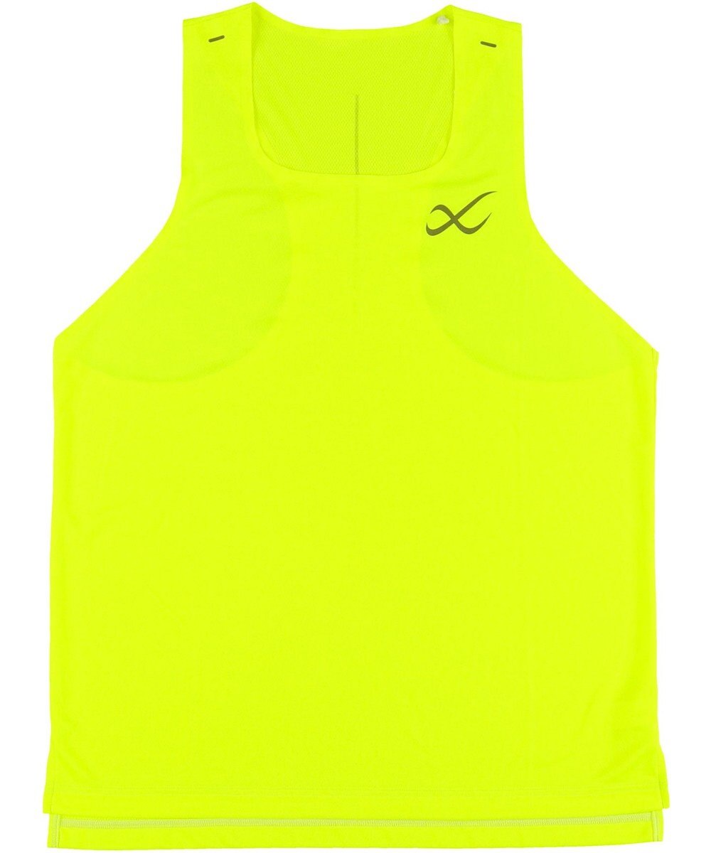CW-X 【MEN】 CW-X トップス 【薄軽ランニングシャツ】 ノースリーブ タンクトップ スクエアネック 吸汗速乾性(本体) メンズ DLO180 /ワコール 