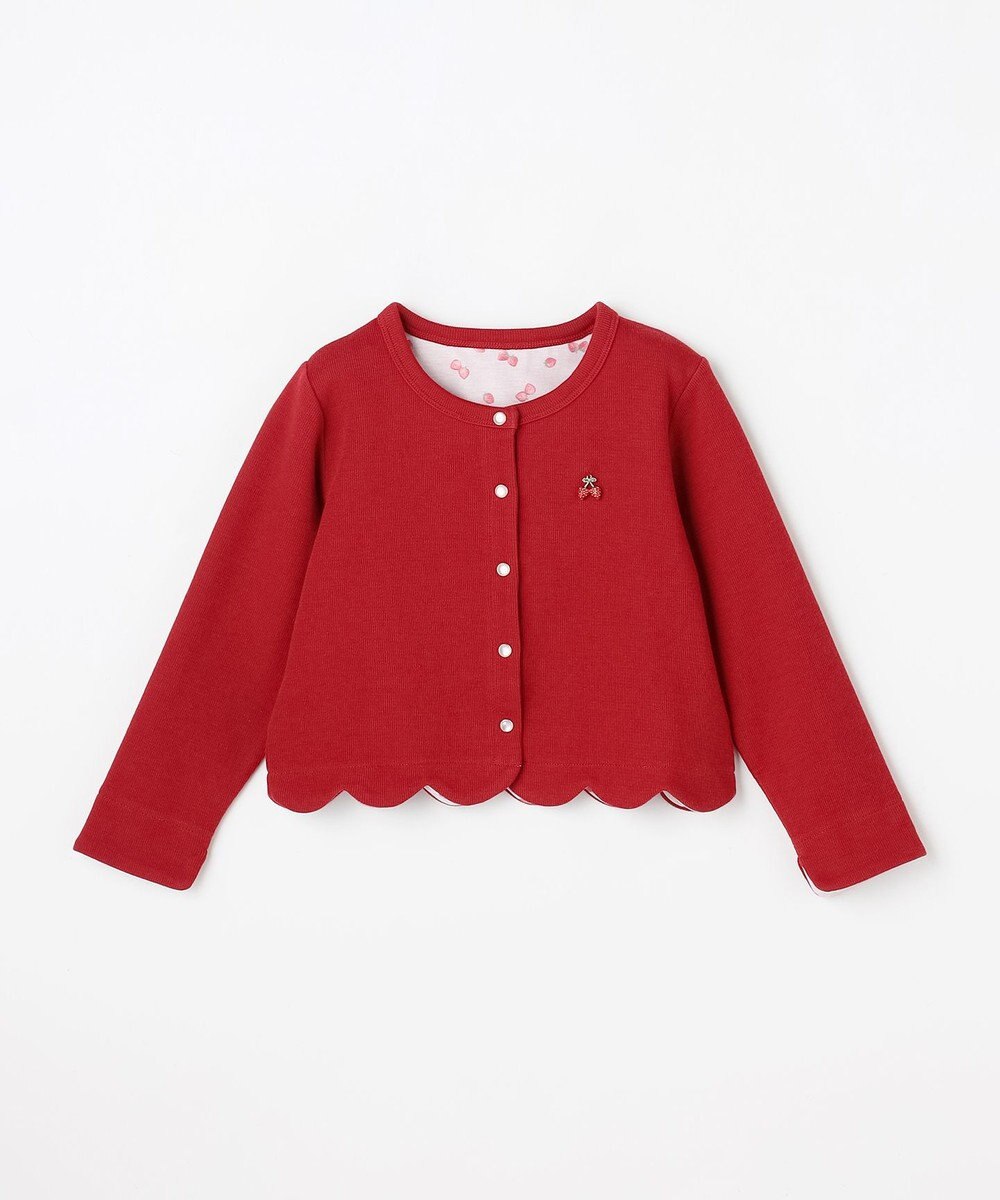 ANY KIDS 【Strawberry Collection】スナップボタン カーディガン 