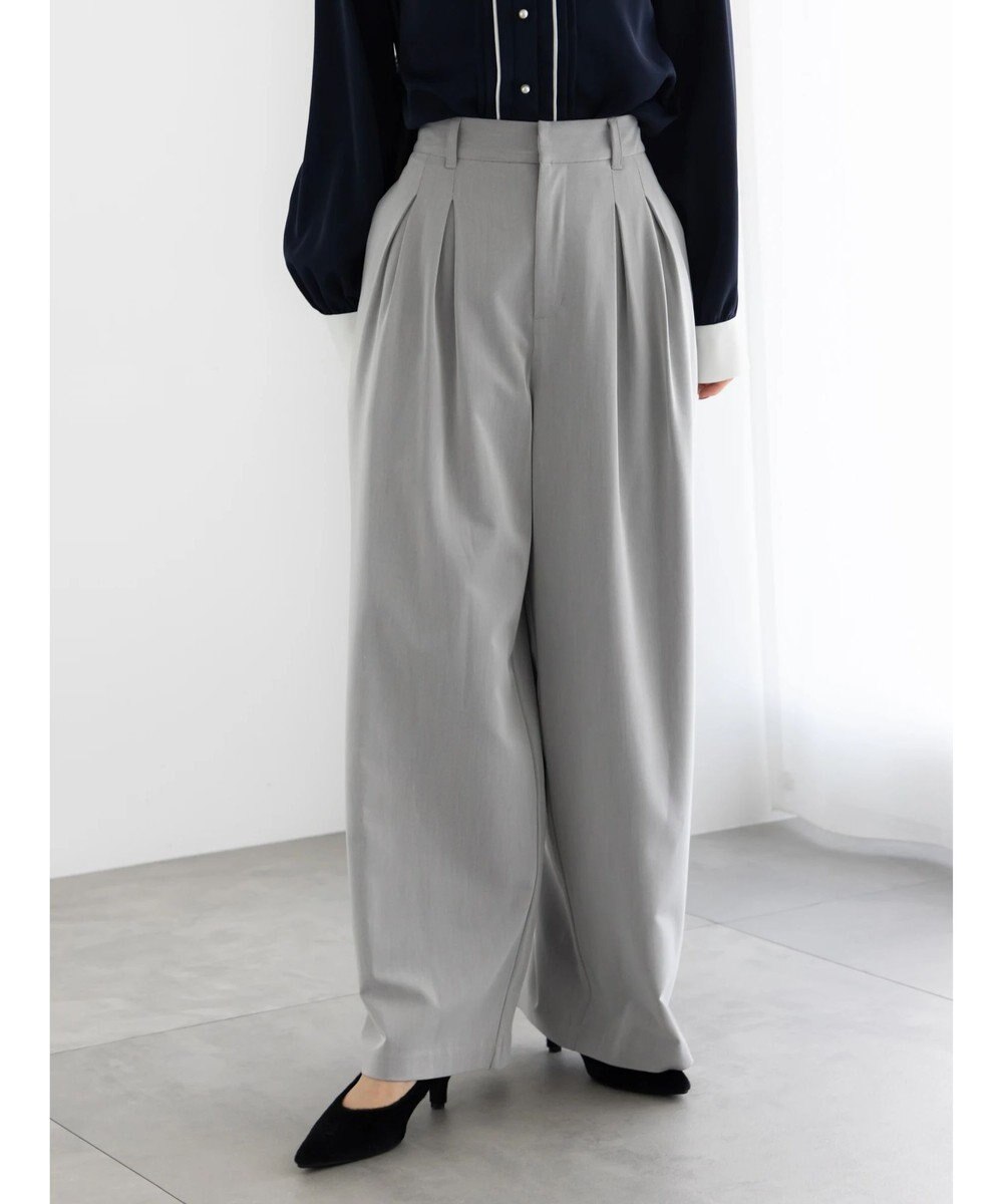 Te chichi タックワイドフルレングスパンツ 