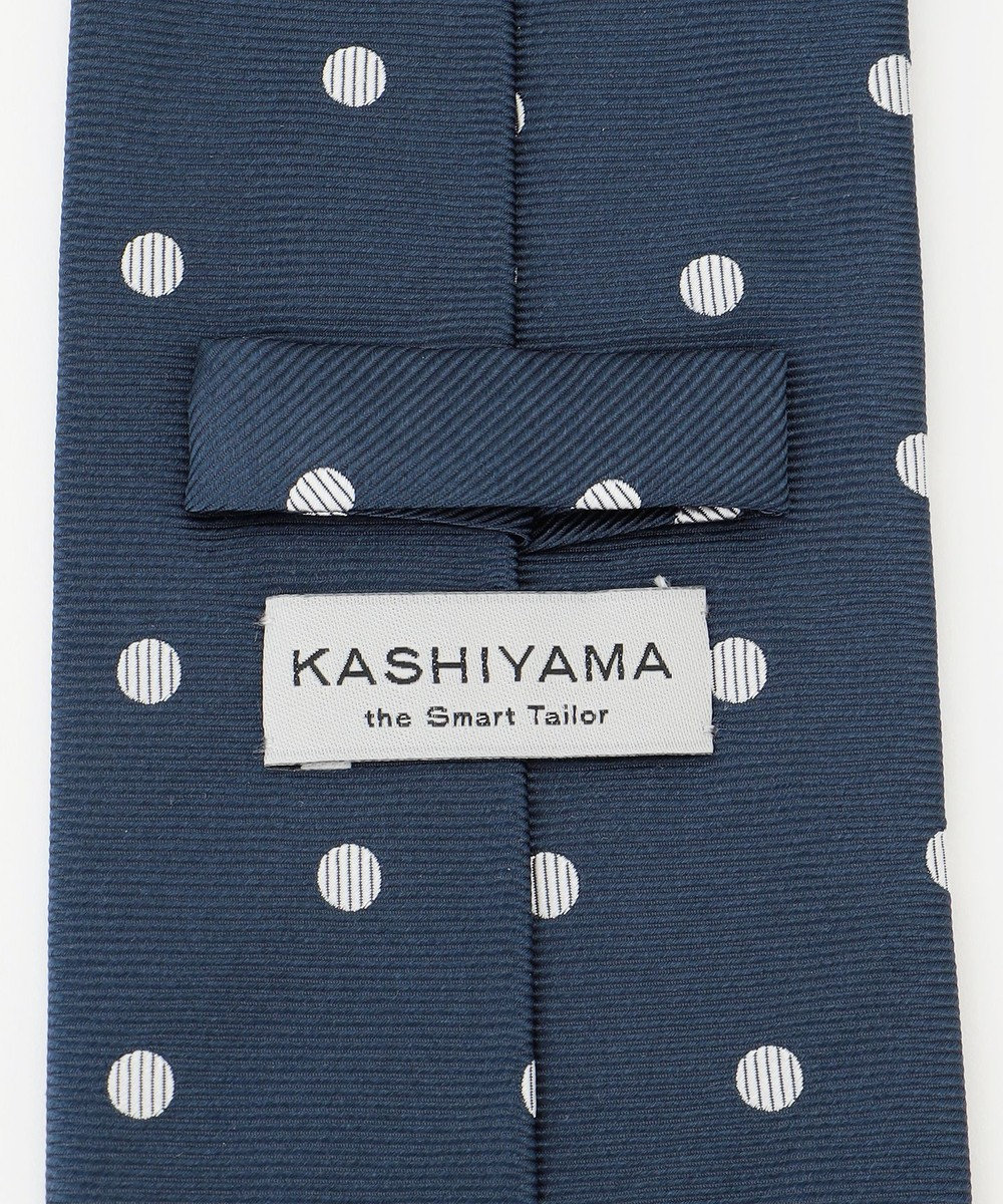 KASHIYAMA KASHIYAMAオリジナル【JAPAN MADE】ドットネクタイ 