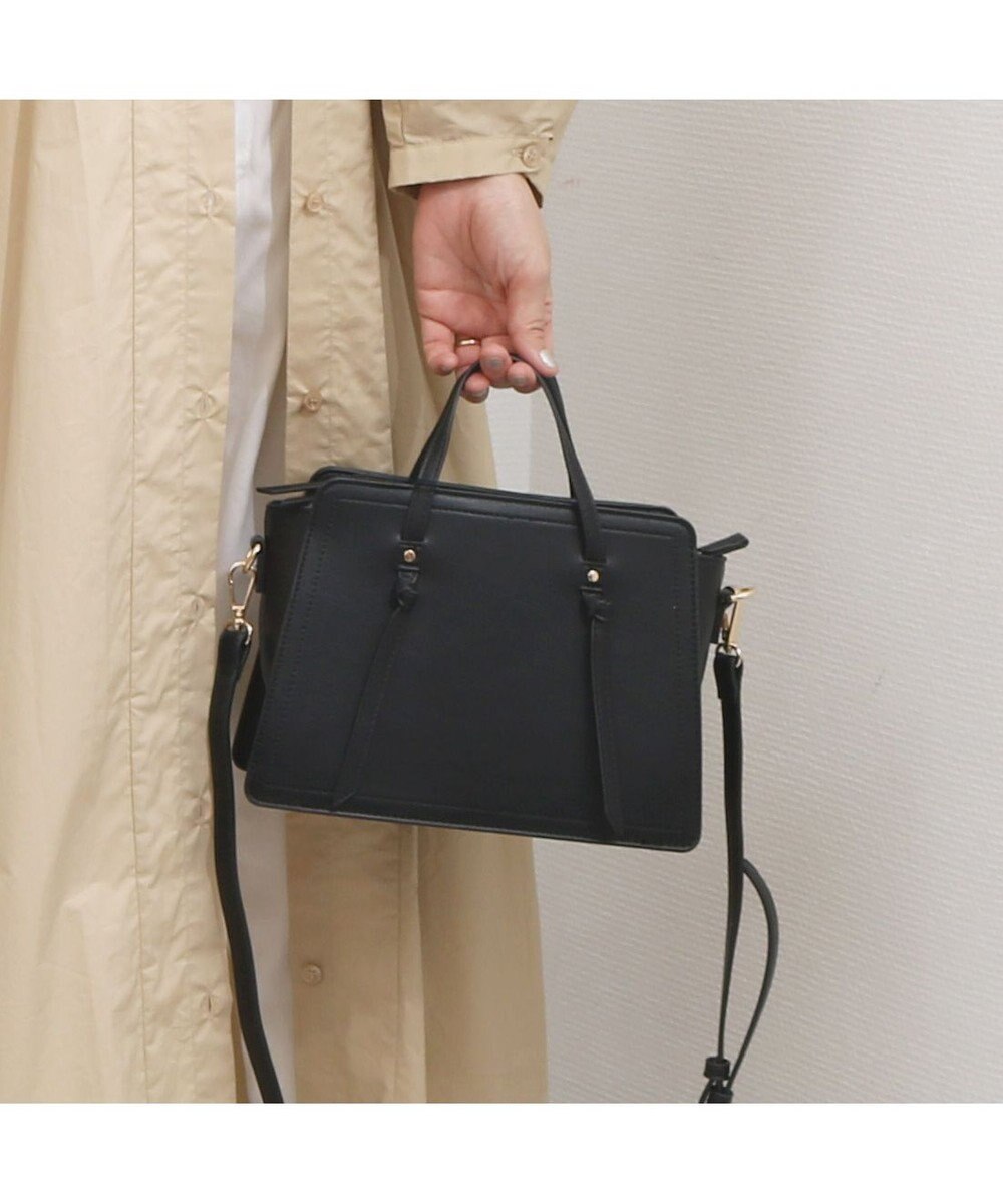 UNBILLION カシュカシュ cachecache / 結びハンドルバンドバッグ 