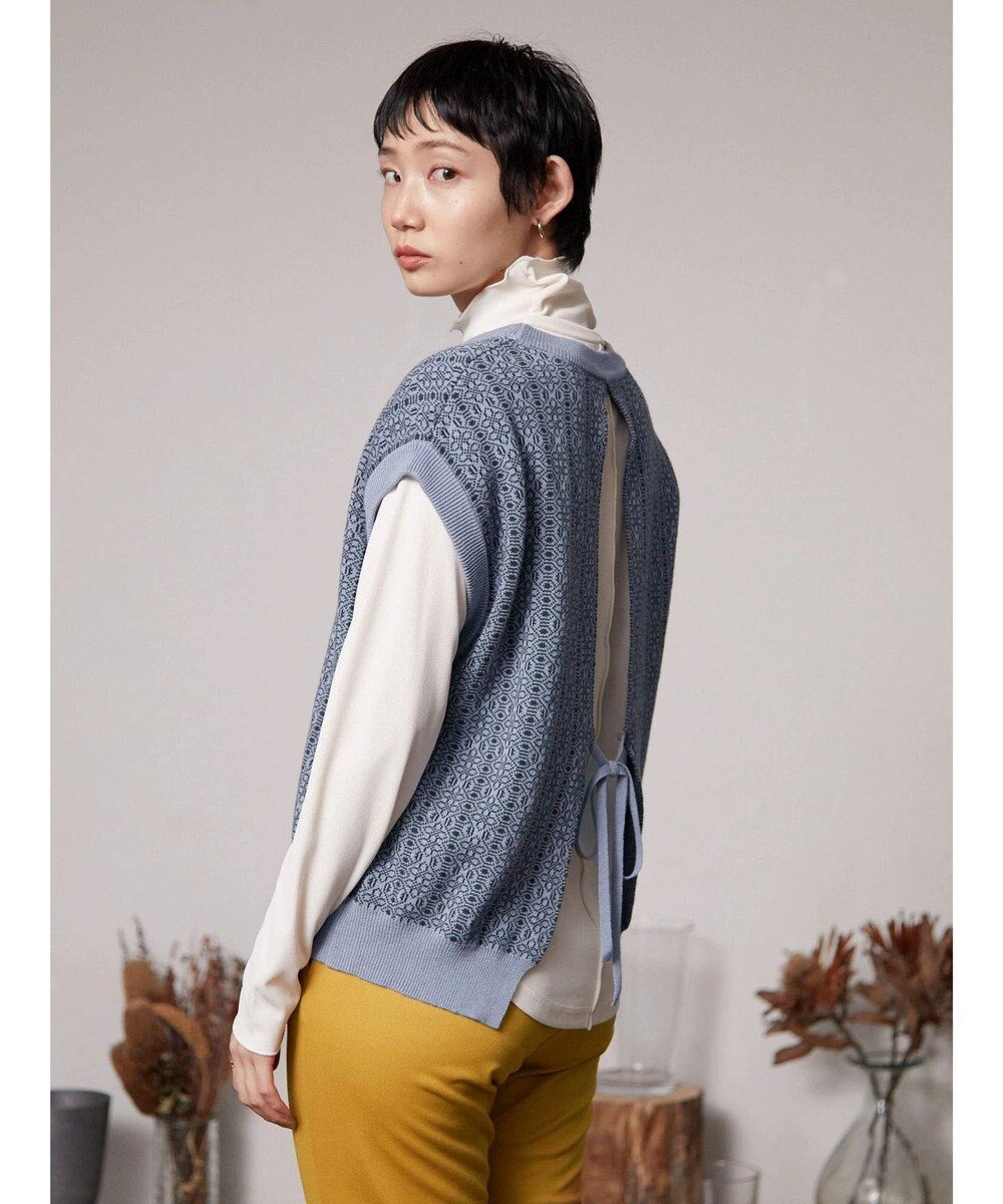 a 後ろリボンジャガードニットベスト Green Parks ファッション通販 公式通販 オンワード クローゼット a 後ろリボンジャガードニットベスト Green Parks ファッション通販 公式通販 オンワード クローゼット