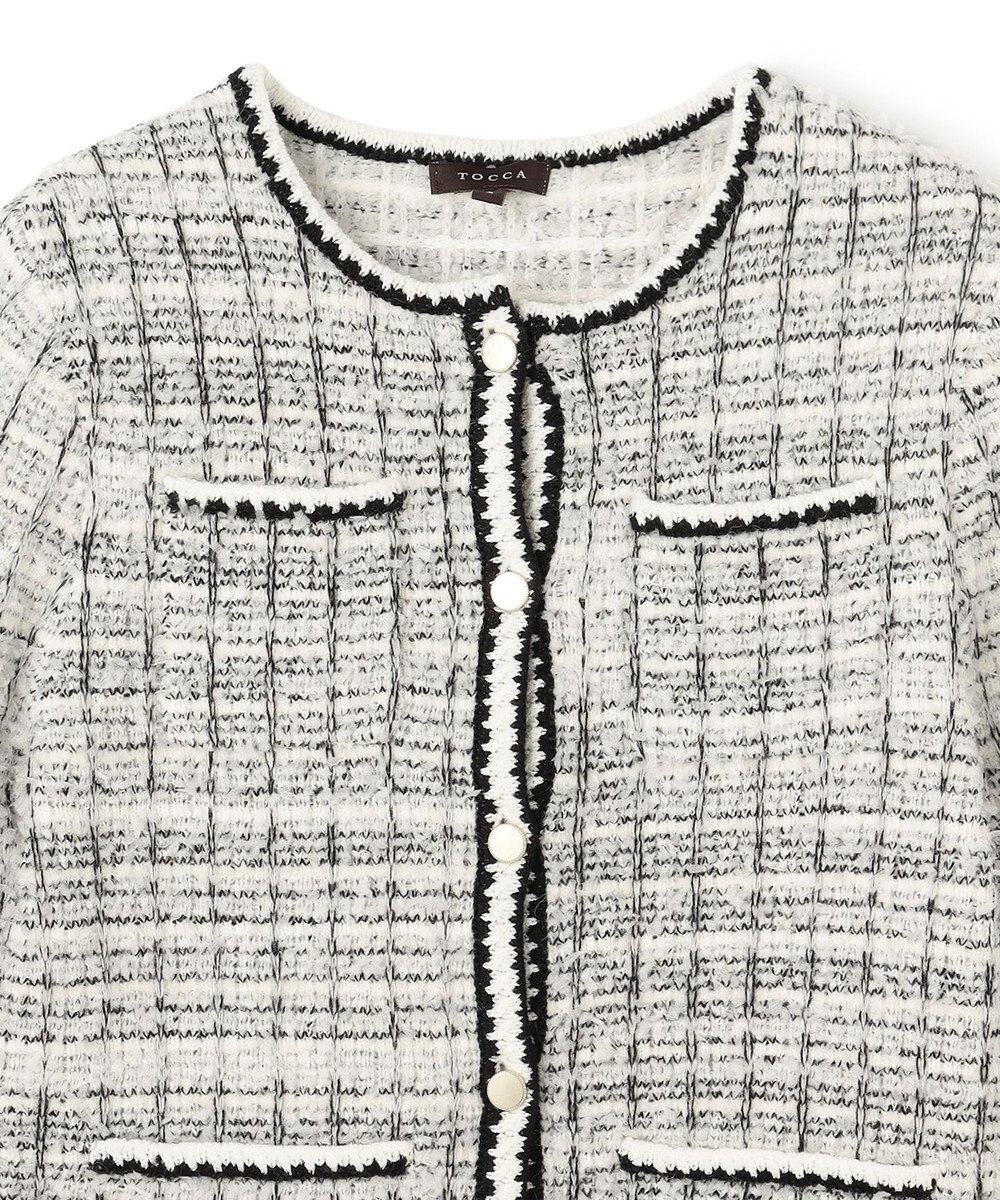 TOCCA 【百田夏菜子さん着用】FLUFFY PATH ニットジャケット 