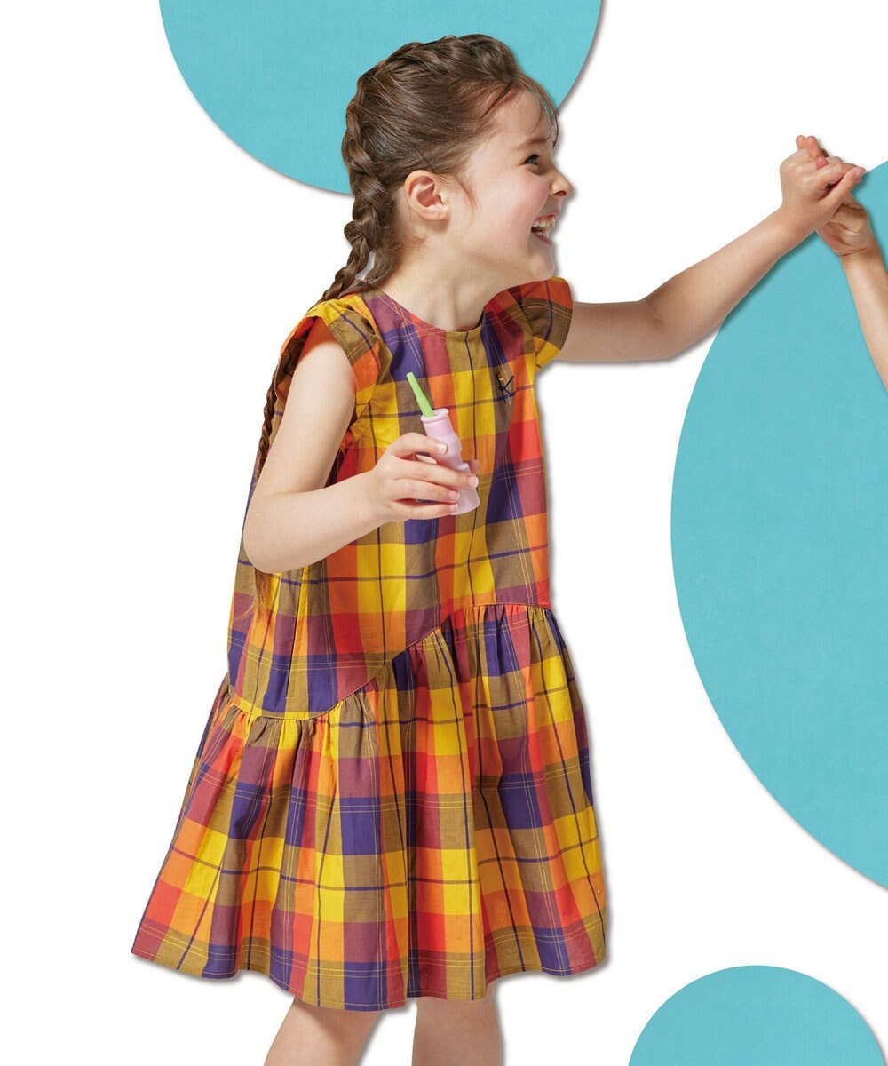 150 170cm 先染めチェックワンピース 組曲 Kids ファッション通販 公式通販 オンワード クローゼット