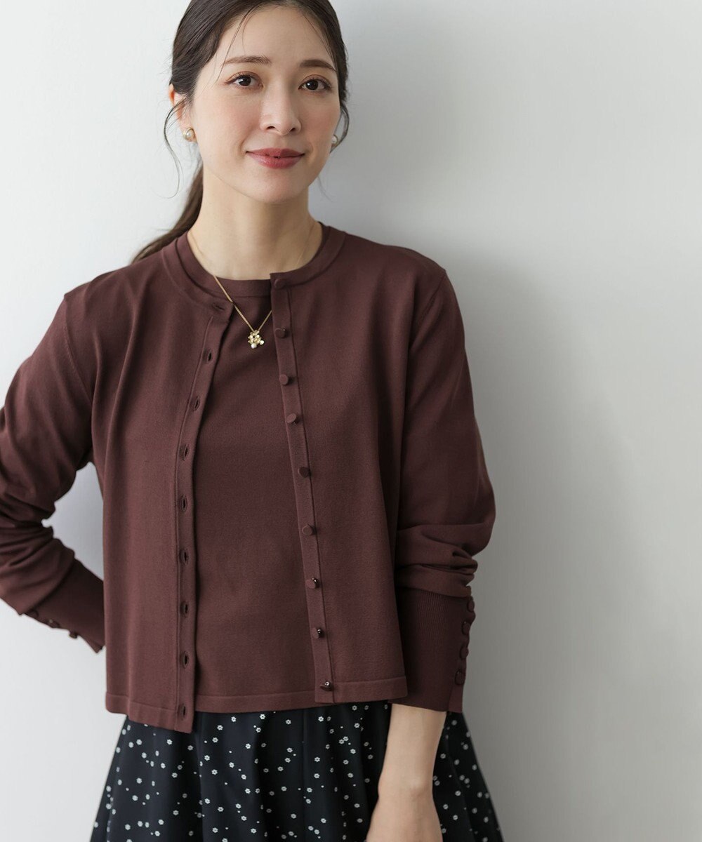 組曲 メタルフラワーネックレス 