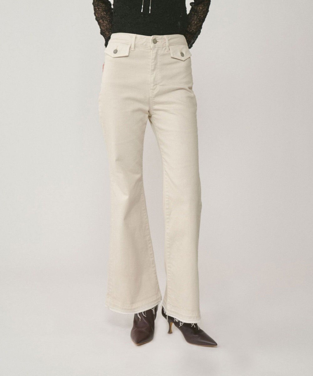 GRACE CONTINENTAL フレアデニムパンツ 