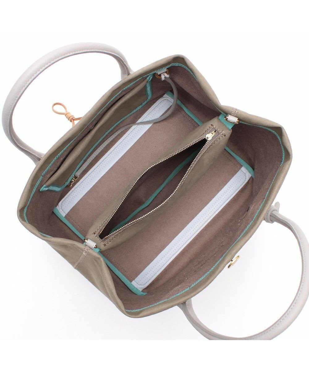 A.D.M.J. 【ファブリック】スエードプラス/マーキスショルダーストラップ付トート25cm 