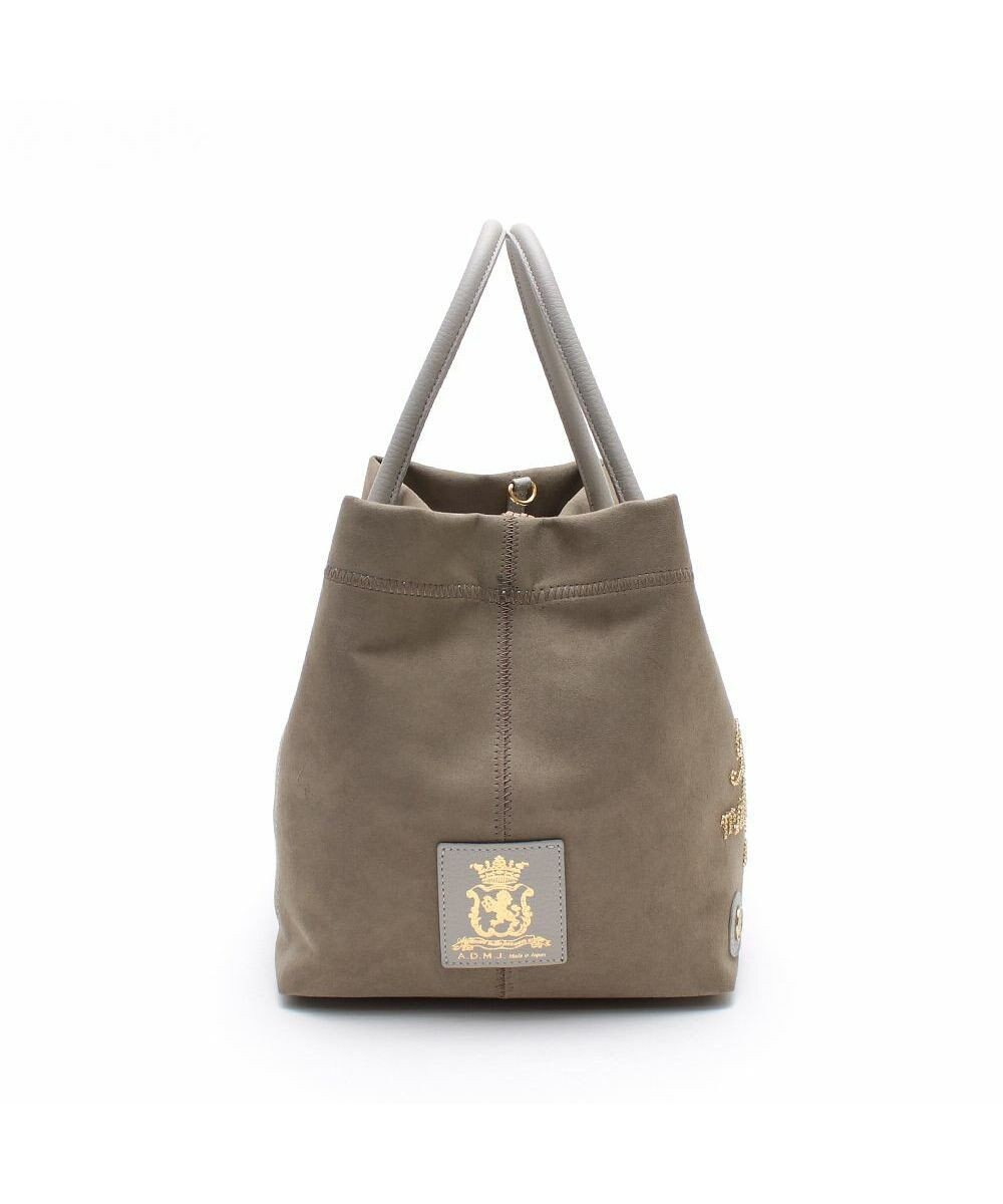 A.D.M.J. 【ファブリック】スエードプラス/マーキスショルダーストラップ付トート25cm 