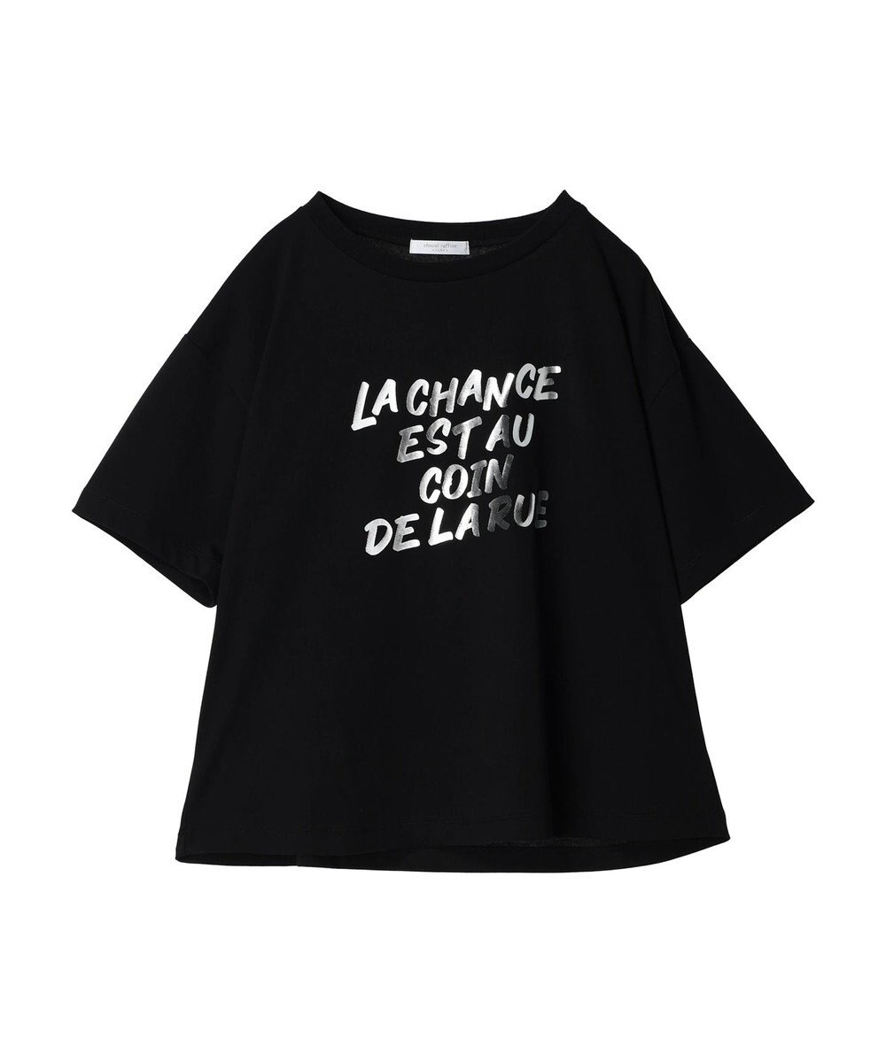 Green Parks 箔プリント半袖ボックスロゴＴ 