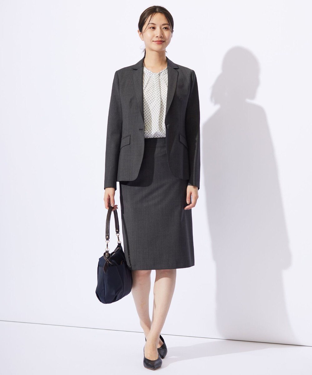 J.PRESS LADIES 【セットアップ対応】BAHARIYE PINHEAD テーラード ジャケット 