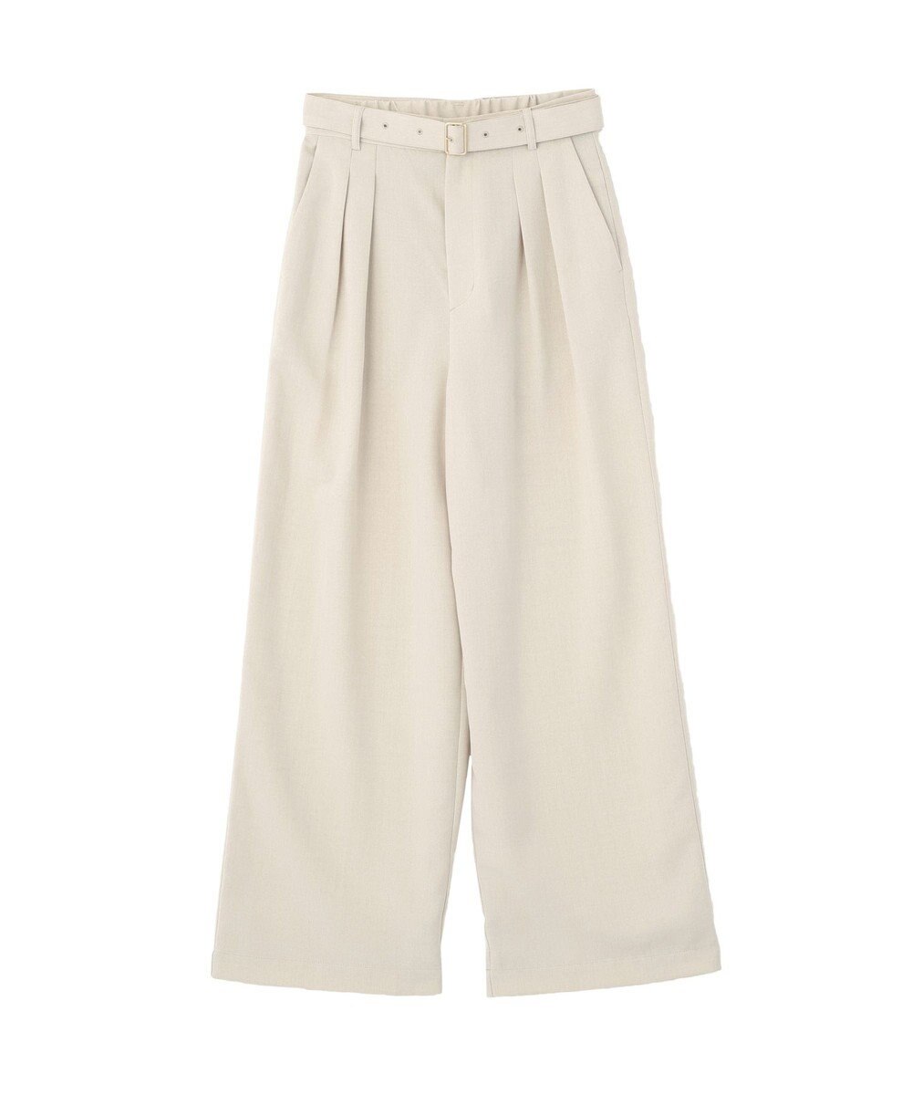 earth music&ecology 【予約】アソートツータックベルトパンツ 