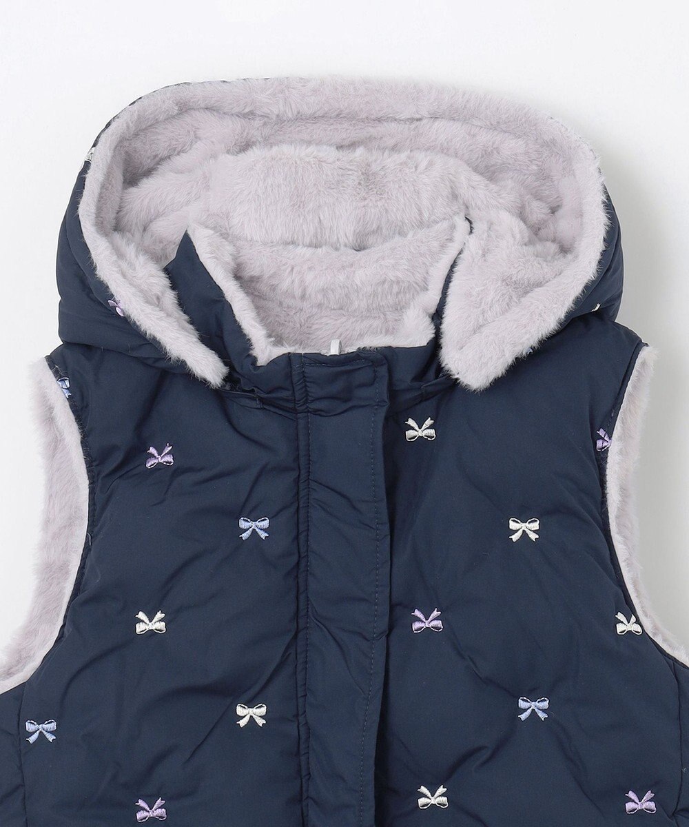 ANY KIDS 中綿リバーシブルベスト 