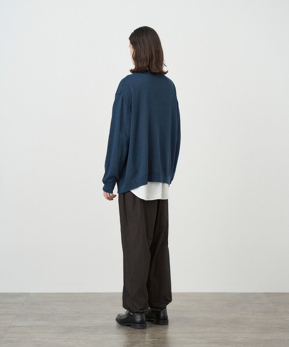 ATON HEMP KNIT | オーバーサイズカーディガン - UNISEX 