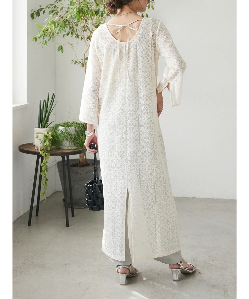 Green Parks AnriettMusee レースロングワンピース 