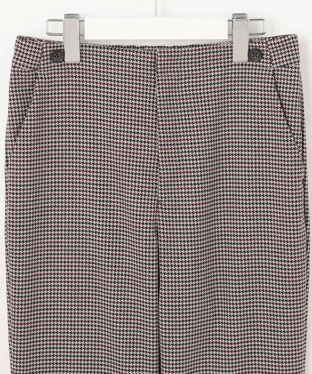 J.PRESS LADIES S 【洗える】30/2 TR ドビー ガンクラブ テーパード パンツ 