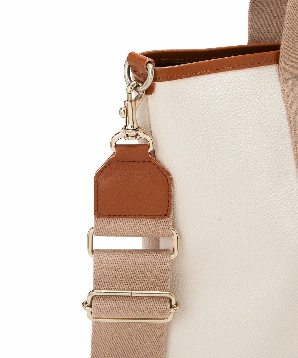 TOPKAPI 【Breath TOPKAPI】スコッチグレイン ネオレザー 縦型 A4 トート バッグ ショルダー付き L 