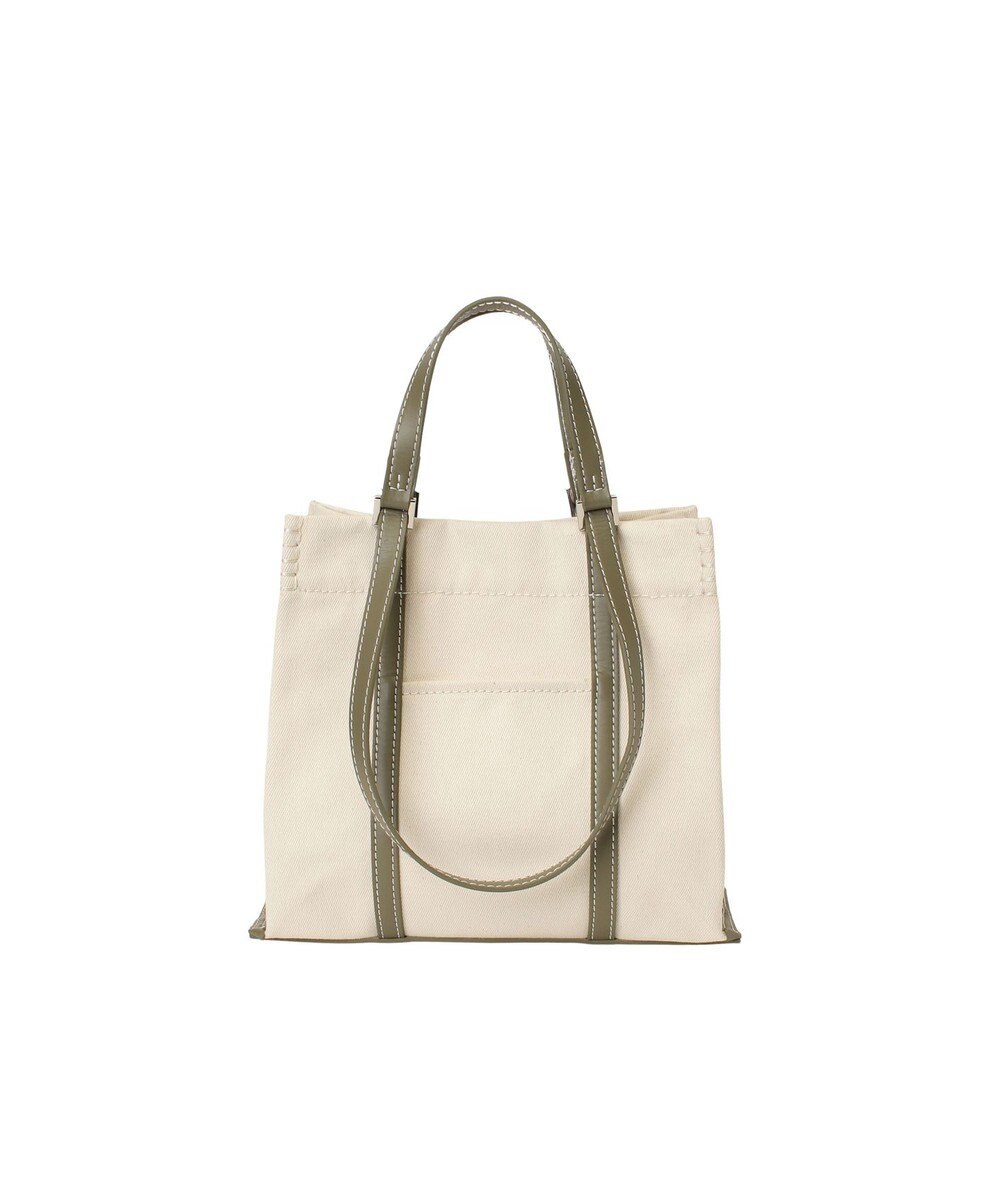 LA BAGAGERIE 【veganview】w handle canvas mini tote 