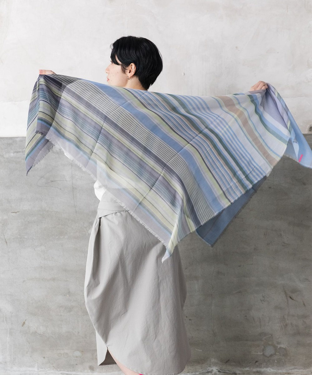 POLS 播州織 極細コットンストール 