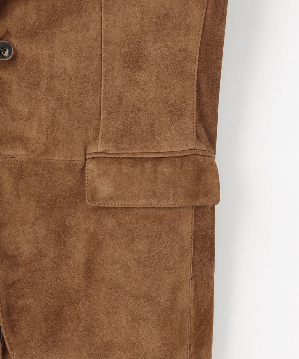 JOSEPH ABBOUD 【やぎ革ゴートスウェード/軽量/ソフト/ストレッチ】ゴートスウェード ジャケット 