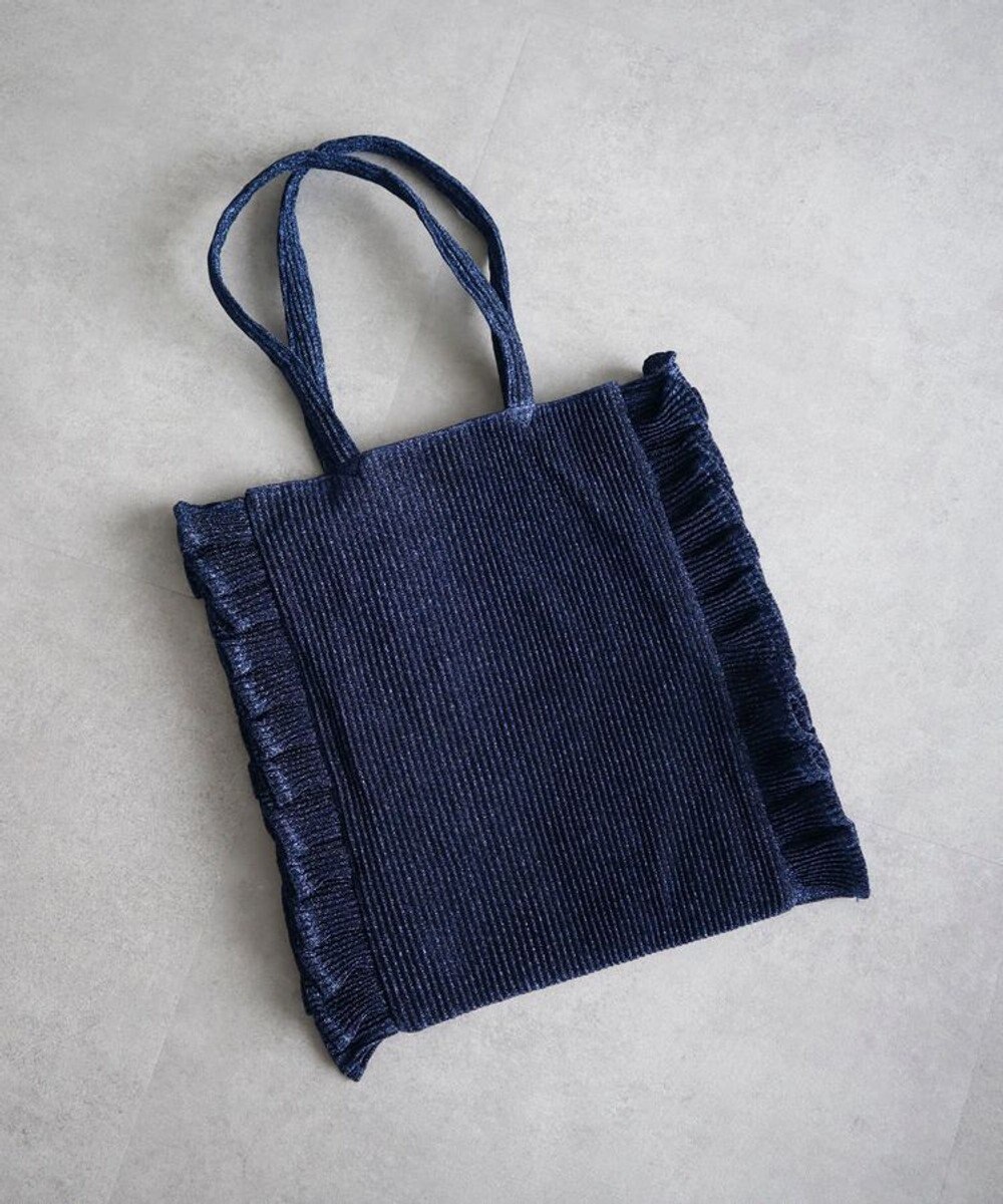 Green Parks ・ＱＵＯＮ　ラメフリルシンプルトート 