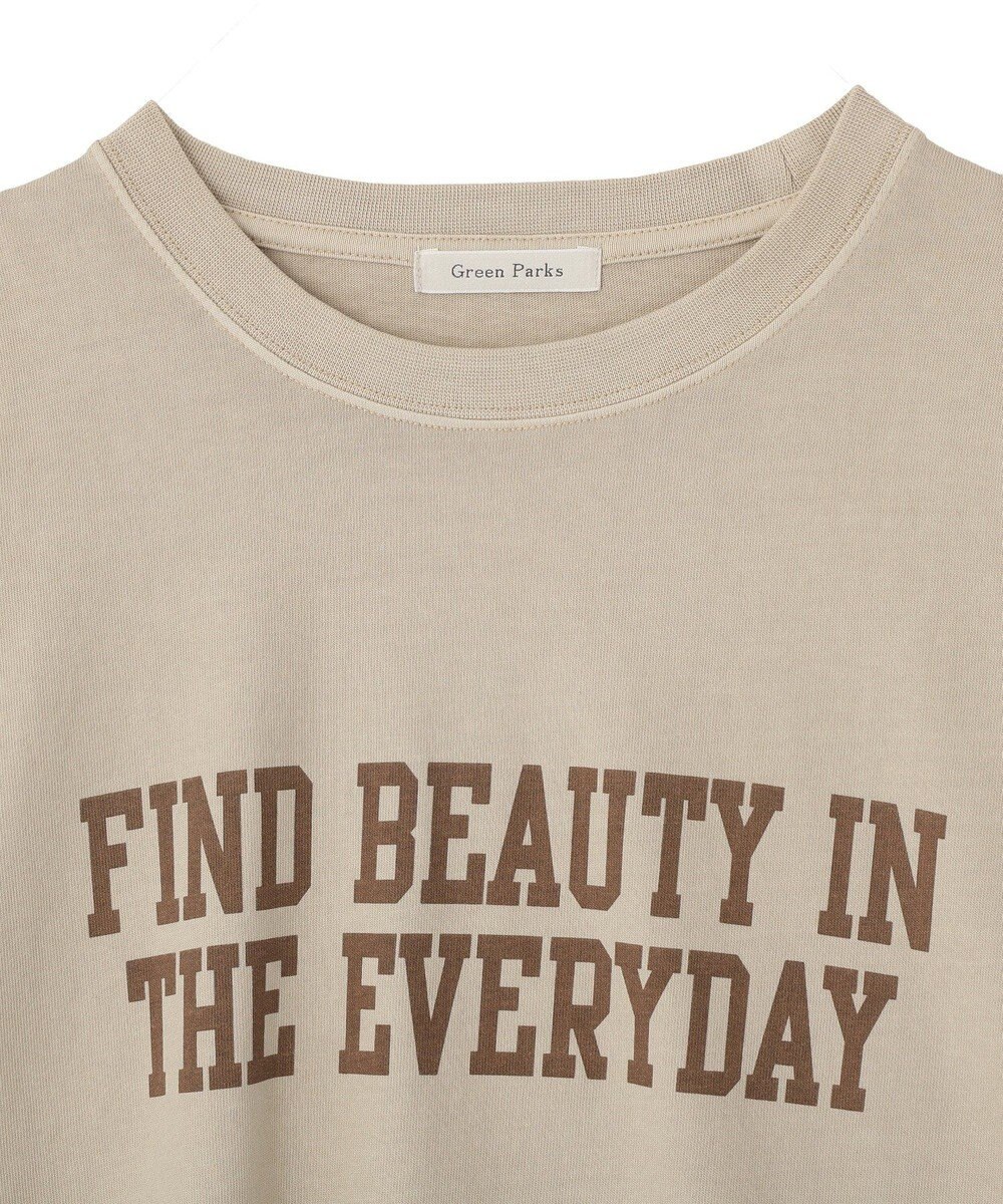 Green Parks ピグメントロゴＴシャツ 