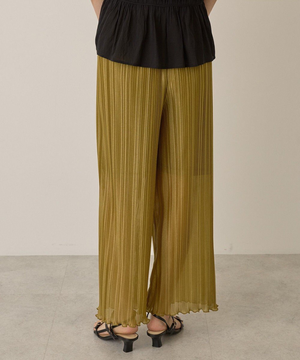 AMERICAN HOLIC ラメプリーツパンツ 