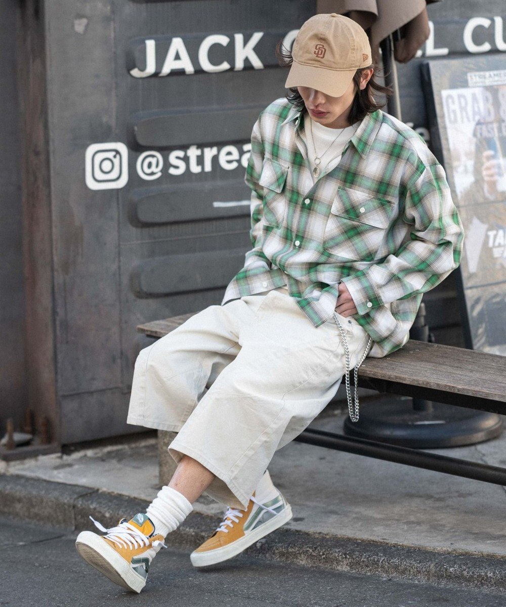 WEGO 【SMLサイズ展開】チェーン付きバルーンショーツ 