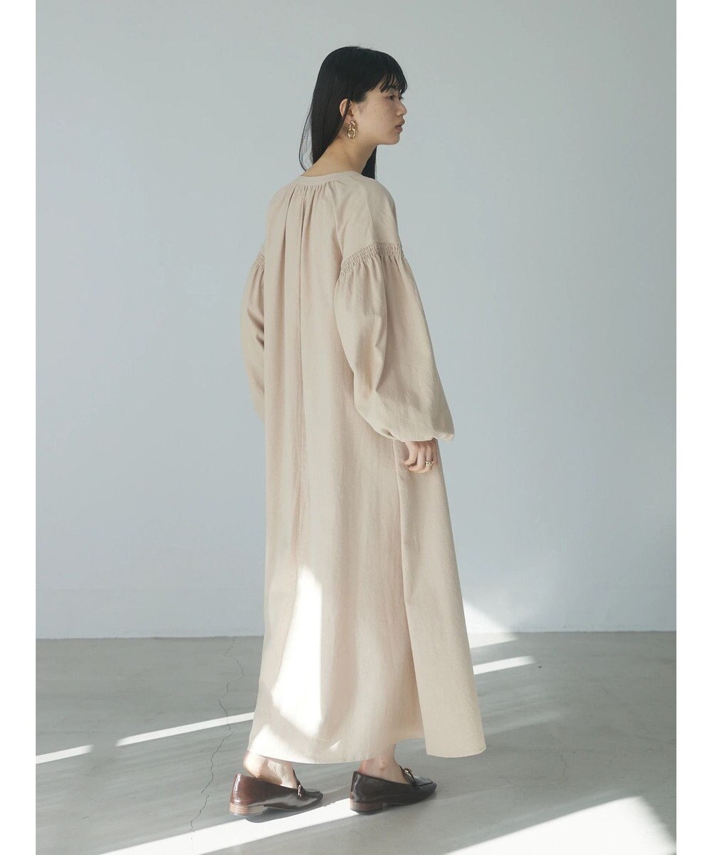 Green Parks ａ．袖ギャザーボリュームワンピース 