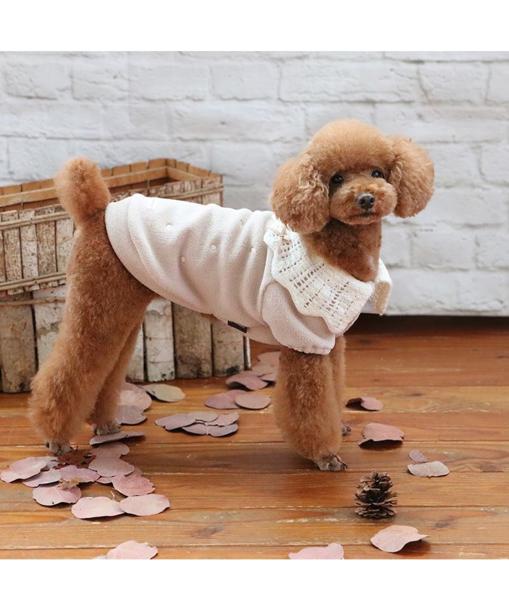 PET PARADISE ペットパラダイス ワンダフル ストレッチ フリース 《 ニット襟 》小型犬 