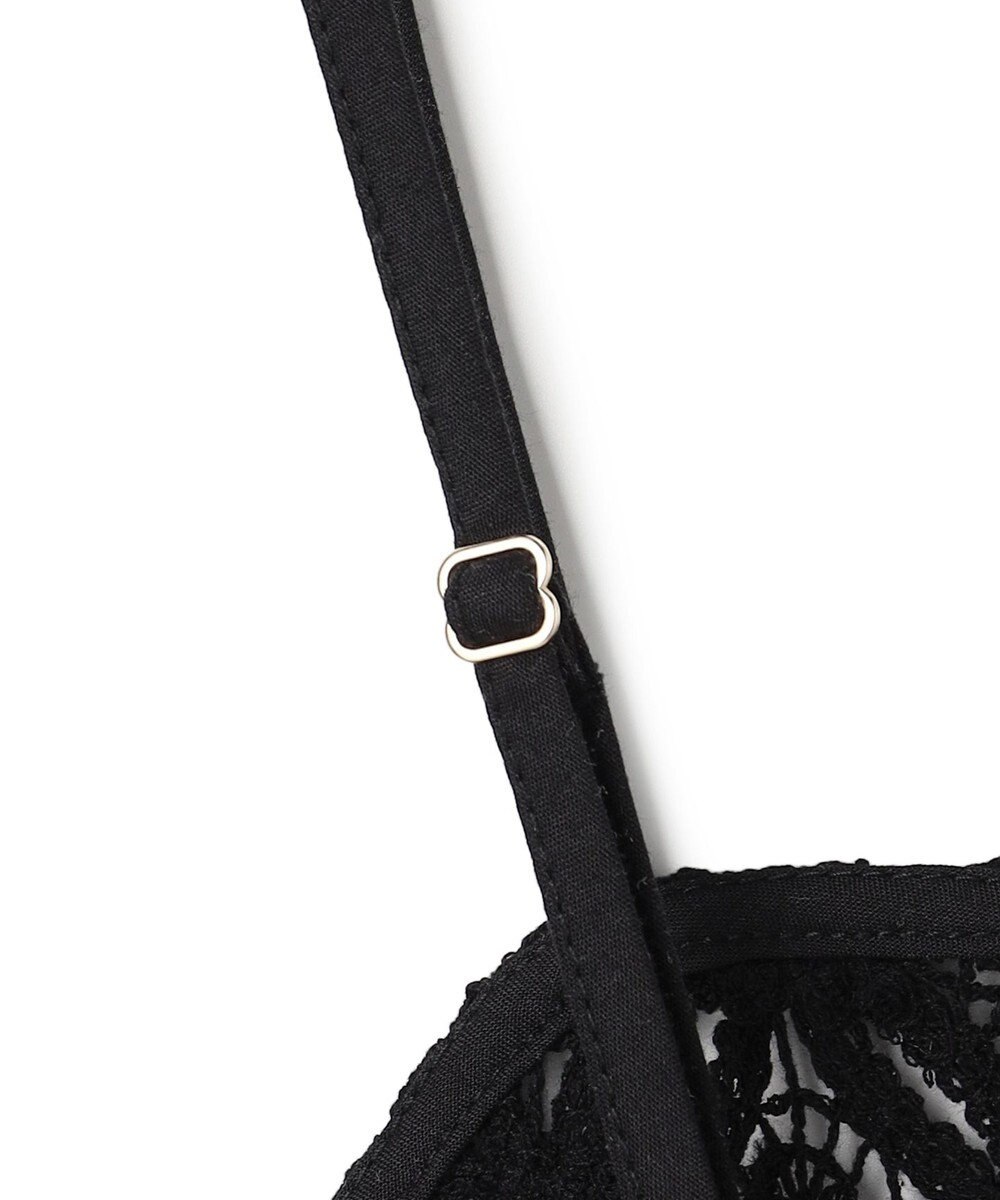 UNFILO L 【2点セット】ラッセルレース キャミレイヤード Tシャツ 