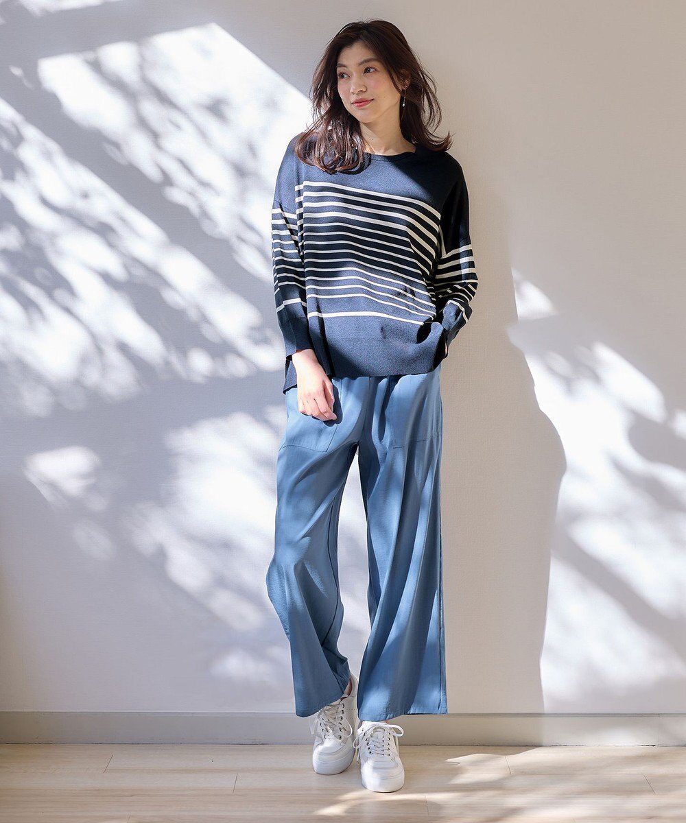 ANY ゆるチュニックニット 